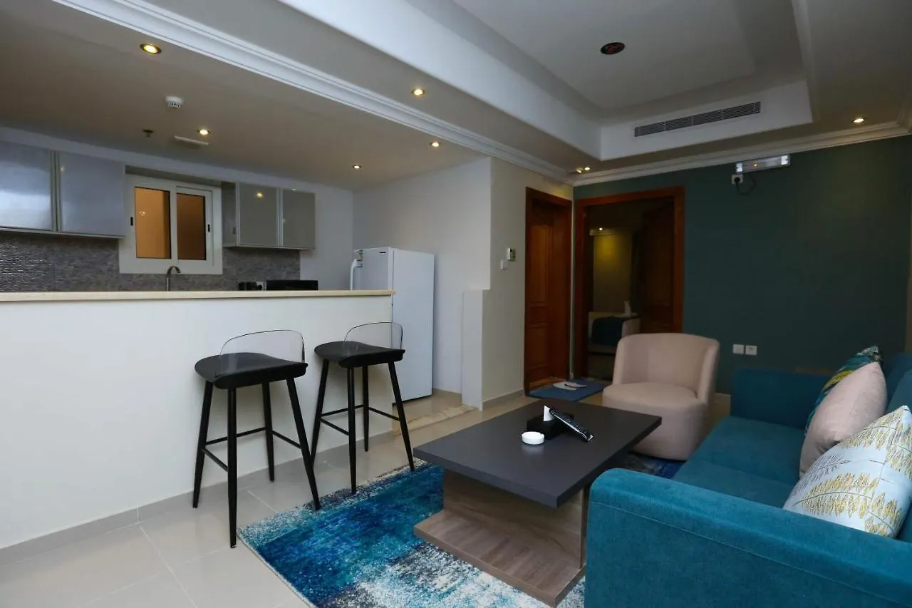 Apartmanhotel Bait Aldiyafah Hotel Apartments Dzsidda